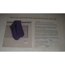 1985 IBM 4361 Computer Ad - one supermini that's gonna knock your socks off