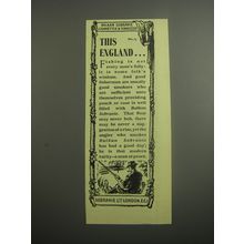 1948 Balkan Sobranie Cigarettes & Tobaccos Ad - This England No. 13