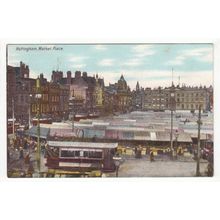 The Market Place Nottingham Postcard N17