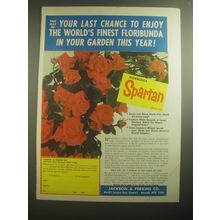 1956 Jackson & Perkins Spartan Rose Bushes Ad - This may be your last chance