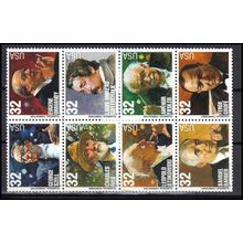 3160-3163 32c Composers Very Fine MNH Blk/8 Vert L06099