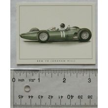 Golden Era card 1, BRM V8, Graham Hill