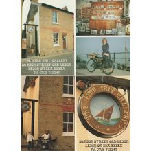 Bicycles at Lynn Tate Gallery Bikes Leigh On Sea Essex 2x Postcard s