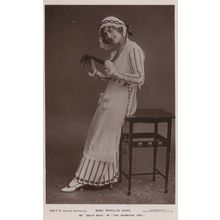 Miss Phyllis Dare in The Sunshine Girl Real Photo Theatre Postcard