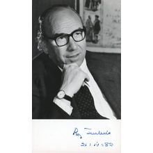 Roy Jenkins President EU Commission MP Politics 1982 Hand Signed Photo