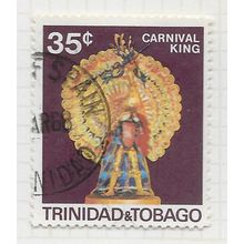 TRINIDAD & TOBAGO 1968 CARNIVAL KING 35c USED SG326
