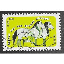 FRA 2016 (70c) 'PROVERBS - GET ON HIS HIGH HORSE' FINE USED (EBID55-190)