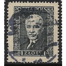 1930 Michel 258y - fine used (o) - vert. lined paper