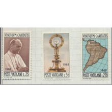 Vatican City Stamps Scott #461 To 468, Mint Hinged