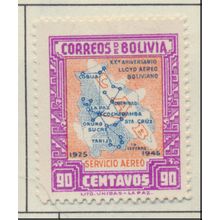 Bolivia Stamp Scott #C108, Mint Hinged