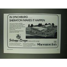 1976 Sheraton Inn Ad - In Lynchburg Makes it Happen
