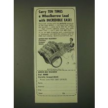 1979 Garden Way Research Garden Cart Ad - Carry ten times a wheelbarrow load