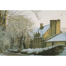 Durham School At Christmas Hospice Postcard