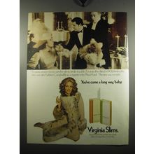 1971 Virginia Slims Cigarettes Ad - For years, women tried to win the right