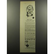 1956 Squibb Vionate Ad - Boss - I've a surprise for you