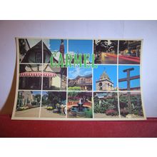a window on CARMEL, CALIFORNIA, USA used postcard 1984 pm =