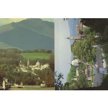 The Hotel Portmeirion Gwynedd Wales 2x Mint Aerial Amazing Postcard s