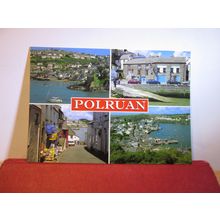multiview, POLRUAN, CORNWALL unused postcard by J. Salmon =