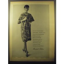 1960 Bonwit Teller Advertisement - Stephan Ltd by Schrader Dress