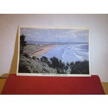 TRAMORE BAY, Co. Waterford, IRELAND used vintage postcard 1954 pm =