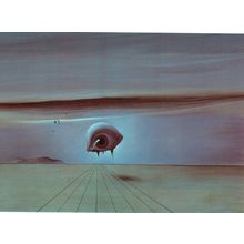 Salvador Dali - The eye 1945 Poster Canvas Movie Film Print A0 A1 A2 A3 A4 A5 A6