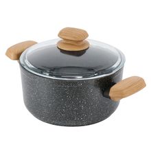 Korkmaz Montana 2 Piece 5 Liter Aluminum Nonstick Casserole Dish with Lid and...