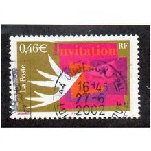 FRA 2002 46c 'GREETING STAMPS' FINE USED (EBID20327)