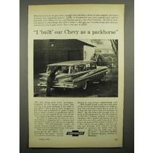 1959 Chevrolet Wagon Ad - Built as a Packhorse