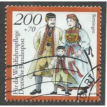 GER 1994 200pf+ 70 'NATIONAL COSTUMES- BETZINGEN' FINE USED (EBID48-543)