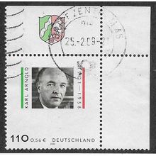 GER 2001 110pf 'KARL ARNOLD'(CORNER MARGIN) FINE USED (EBID53-911)