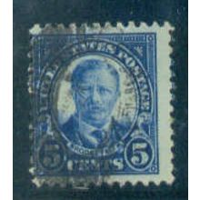 Used 557 5c Theodore Roosevelt Average A15576