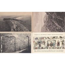 St Martins Roman & Saxon Doors Tapestry Rome Roman Wall Steps 4x Old Postcard s
