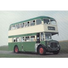Ipswich Station Bus Regent 5 at Woburn Abbey 1984 Postcard
