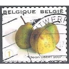 Belgique 2007 Michel 3738 O Cote (2008) 1.70 € Poires Cachet rond