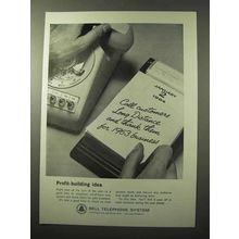 1964 Bell Telephone Ad - Profit-Building Idea
