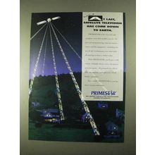 1994 Primestar Satellite Service Ad - Down to Earth