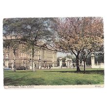 BUCKINGHAM PALACE, LONDON used vintage postcard by Valentine. no date /