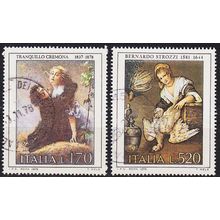 ITALIEN ITALY [1978] MiNr 1621-22 ( O/used ) Gemälde