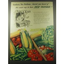 1941 Safeway Produce Ad - Goodness, Mrs. Pettibone