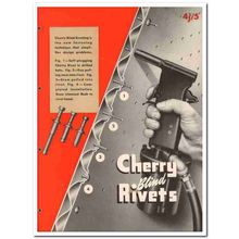 Cherry Rivet Company 1945 vintage industrial catalog aluminum steel