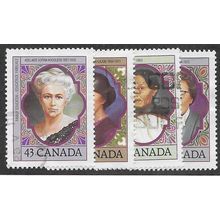 CAN 1992 (SET) 'PROMINENT CANADIAN WOMEN' (4v) FINE USED (EBID71-218)