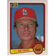1983 Donruss baseball card 64 Bob Forsch