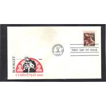 FDC Artmaster 2427 25c Christmas BPS (Cachet-U/A) CV39900