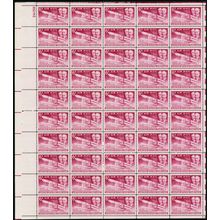 Wilbur and Orville Wright Full Sheet of Fifty 6 Cent Airmail Stamps Scott C45