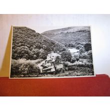 HUNTERS INN, HEDDON'S MOUTH, DEVON unused vintage postcard RP by J Salmon =