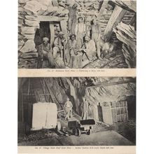 Robinson Gold Mine South Africa Incline Station Timbering 2x Postcard s