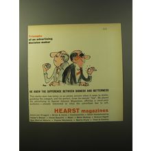 1960 Hearst Magazines Advertisement - Triumphs of an advertising decision maker