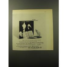1960 RCA Victor Record Album Advertisement - Poe for Moderns - Strictly Poe-etic