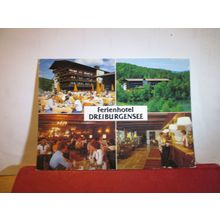 multiview, HOTEL DREIBURGENSEE, TITTLING, GERMANY used postcard.. 1986 pm =