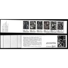 Faroe Is. Fairy Tales Booklet of 6v 1984 MNH SG#103-108 MI#MH2 Sc#120a